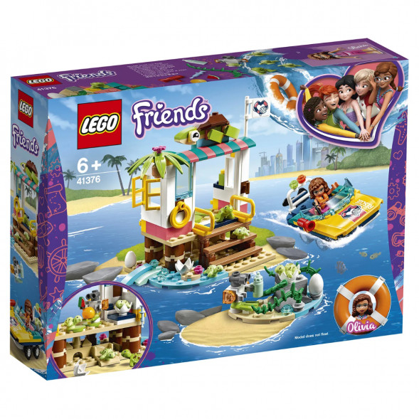 Конструктор LEGO Friends 41376 Спасение черепах в Великом Новгороде