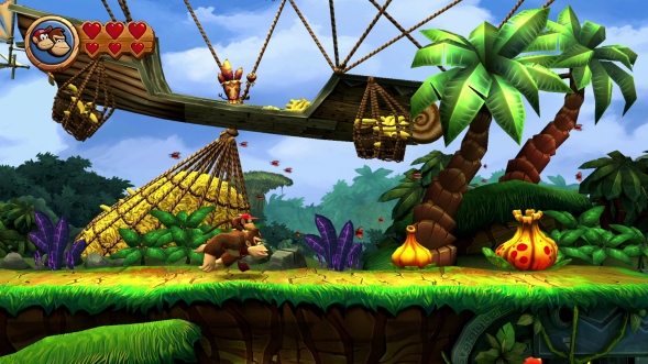 Игра Donkey Kong Country Returns HD [Nintendo Switch, английская версия] в Великом Новгороде