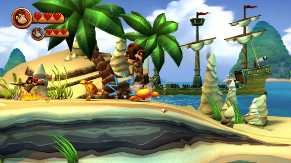 Игра Donkey Kong Country Returns HD [Nintendo Switch, английская версия] в Великом Новгороде