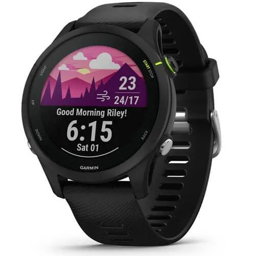 Умные часы Garmin Forerunner 255 Music, черный 010-02641-30 в Великом Новгороде