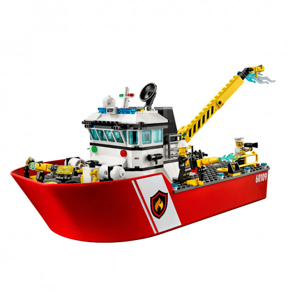 Конструктор LEGO City 60109 Пожарный катер в Великом Новгороде