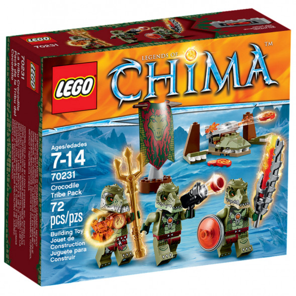 Конструктор LEGO Legends of Chima 70231 Лагерь Клана Крокодилов в Великом Новгороде