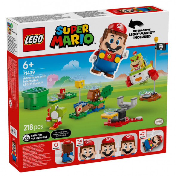 Конструктор LEGO Super Mario 71439 Приключения с интерактивным Марио в Великом Новгороде