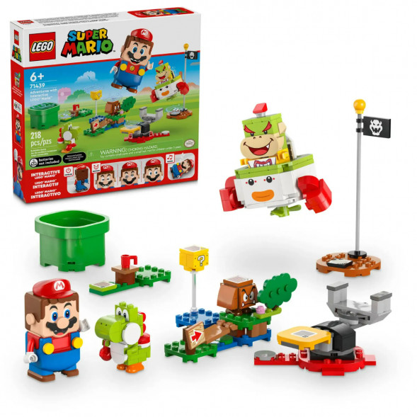 Конструктор LEGO Super Mario 71439 Приключения с интерактивным Марио в Великом Новгороде