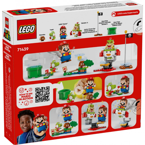 Конструктор LEGO Super Mario 71439 Приключения с интерактивным Марио в Великом Новгороде
