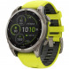 Умные часы Garmin Fenix 8, 51 мм, Solar, Sapphire Titanium with AMP Yellow/Graphite Silicone Band 010-02907-20 в Великом Новгороде