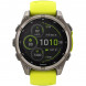 Умные часы Garmin Fenix 8, 51 мм, Solar, Sapphire Titanium with AMP Yellow/Graphite Silicone Band 010-02907-20 в Великом Новгороде