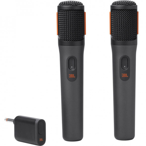 Беспроводной микрофон JBL PartyBox Wireless Mic (2 шт.) черный в Великом Новгороде