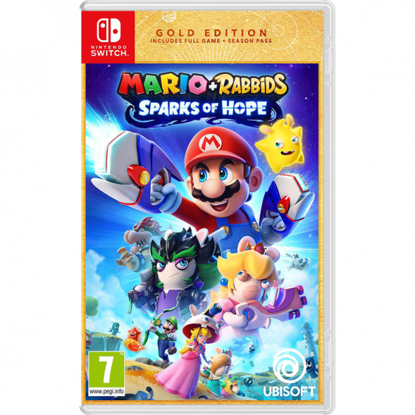Игра Mario + Rabbids: Sparks of Hope. Gold Edition [Nintendo Switch, русские субтитры] в Великом Новгороде