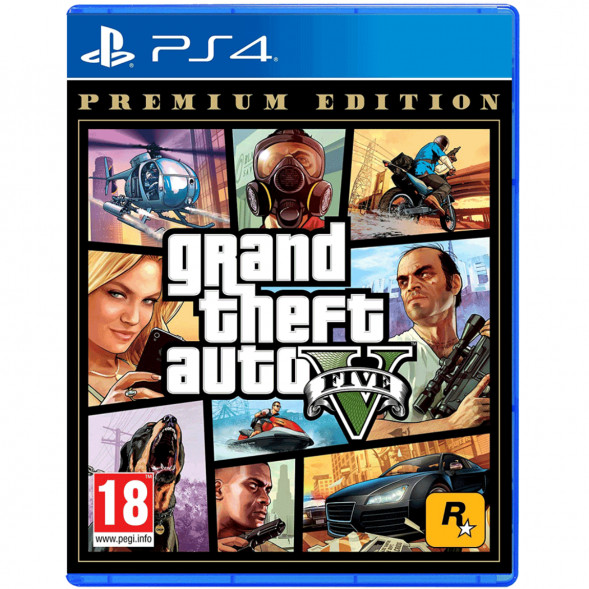 Grand Theft Auto V Premium Edition [PS4, русские субтитры] в Великом Новгороде