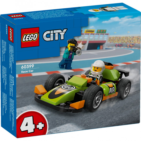 Конструктор LEGO City 60399 Зеленый Гоночный автомобиль в Великом Новгороде