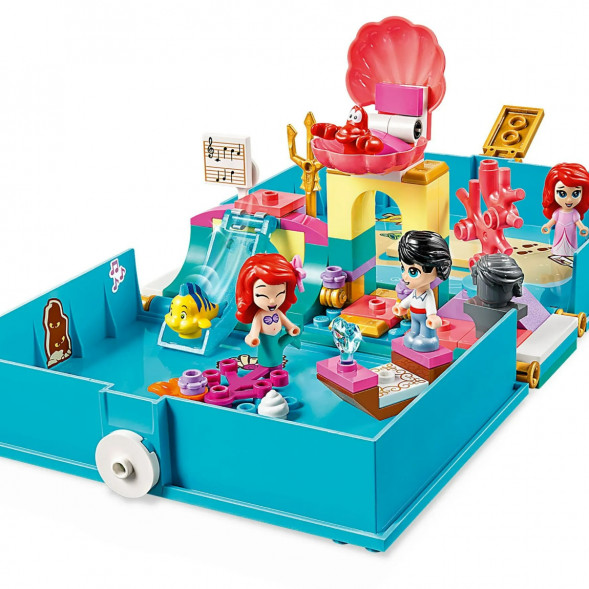 Конструктор LEGO Disney Princess 43176 Книга сказочных приключений Ариэль в Великом Новгороде