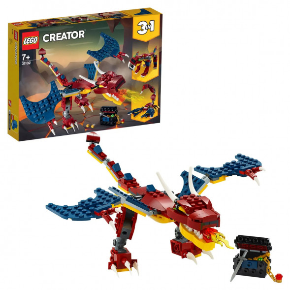 Конструктор LEGO Creator 31102 Огненный дракон в Великом Новгороде