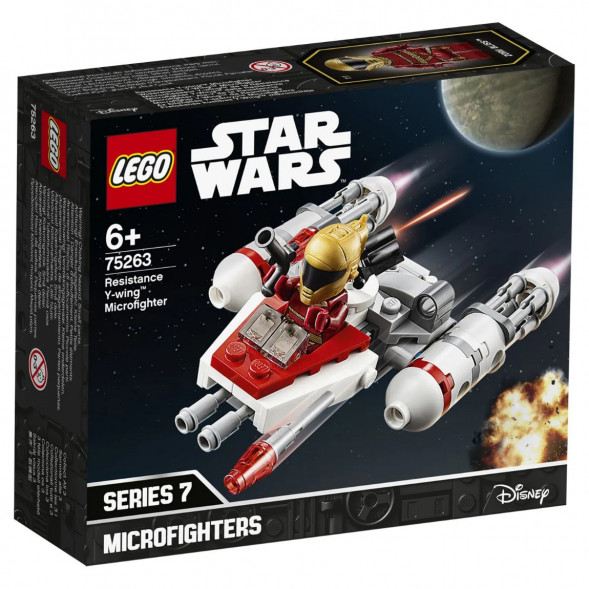Конструктор LEGO Star Wars 75263 Микрофайтеры Истребитель Сопротивления типа Y в Великом Новгороде