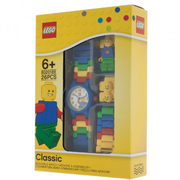 Часы LEGO 8020189 Classic с минифигуркой в Великом Новгороде