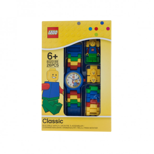 Часы LEGO 8020189 Classic с минифигуркой в Великом Новгороде