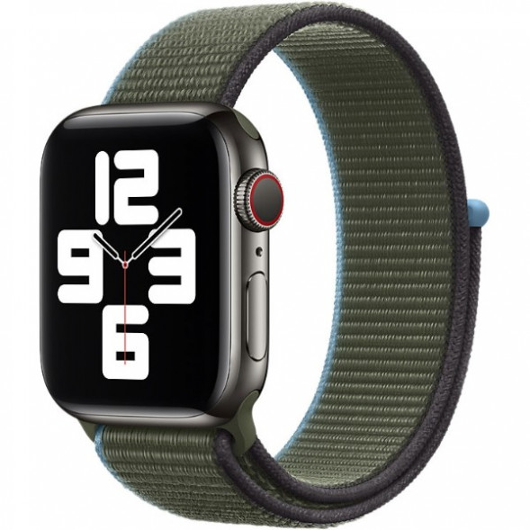 Ремешок для Apple Watch 44mm Inverness Green Sport Loop (MYA72ZM/A), зелёные холмы в Великом Новгороде