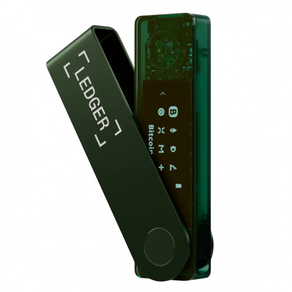 Аппаратный криптокошелёк Ledger Nano X, Emerald Green в Великом Новгороде