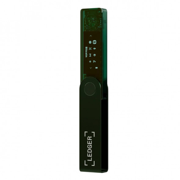 Аппаратный криптокошелёк Ledger Nano X, Emerald Green в Великом Новгороде