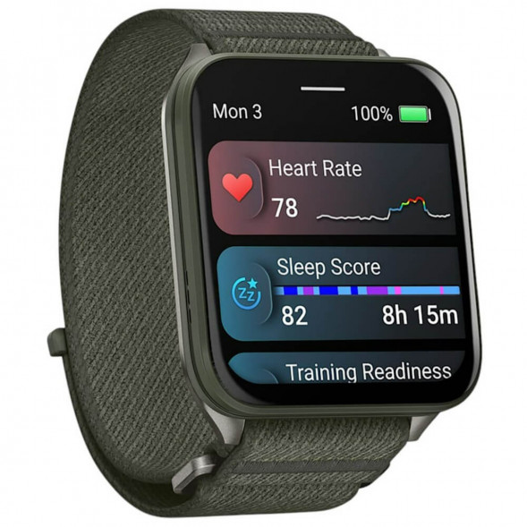 Умные часы Garmin Venu X1 Green с нейлоновым ремешком Moss ComfortFit 010-02980-03 в Великом Новгороде