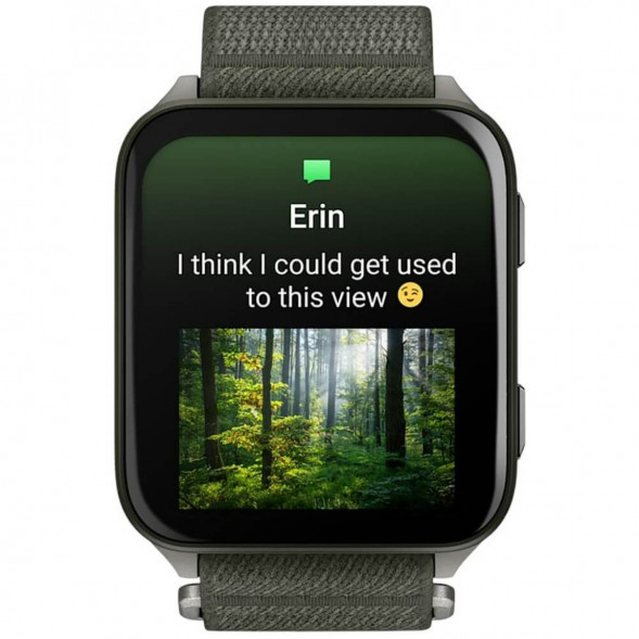 Умные часы Garmin Venu X1 Green с нейлоновым ремешком Moss ComfortFit 010-02980-03 в Великом Новгороде