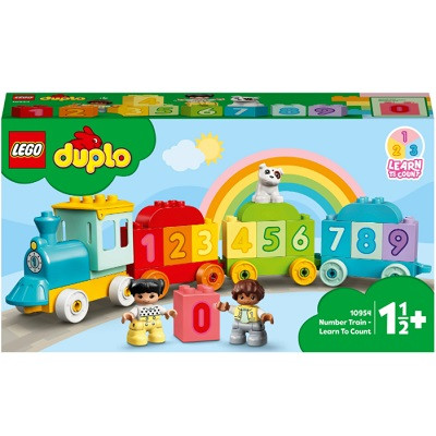 Конструктор LEGO DUPLO 10954 Поезд с цифрами - учимся считать в Великом Новгороде