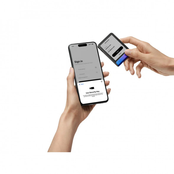 Аппаратный криптокошелек Ledger Flex+Recovery Key, Neptune Blue в Великом Новгороде