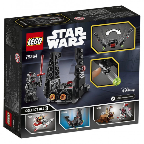 Конструктор LEGO Star Wars 75264 Микрофайтеры Шаттл Кайло Рена в Великом Новгороде