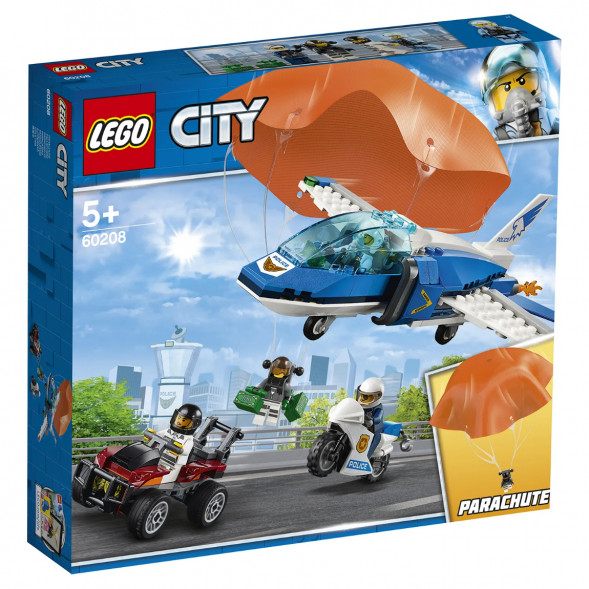 Конструктор LEGO City Police 60208 Воздушная полиция: арест парашютиста в Великом Новгороде