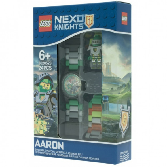 Часы LEGO Nexo Knights 8020523 Аарон с минифигуркой в Великом Новгороде