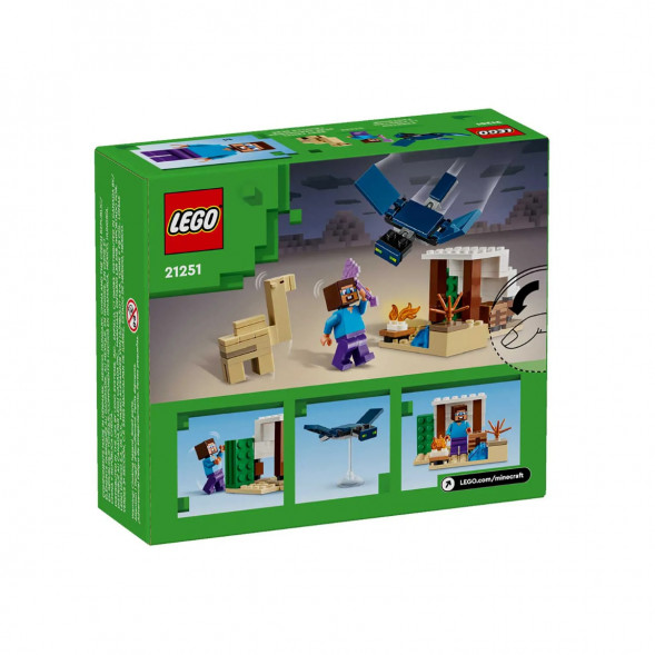 Конструкция LEGO Minecraft 21251 Экспедиция Стива в пустыню в Великом Новгороде