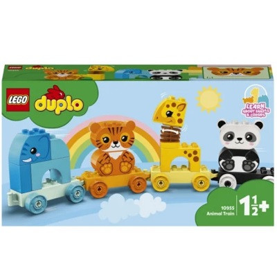 Конструктор LEGO DUPLO Creative Play 10955 Мой первый поезд для зверей в Великом Новгороде