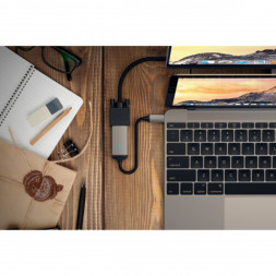Адаптер Satechi USB Type-C to VGA , Space Gray