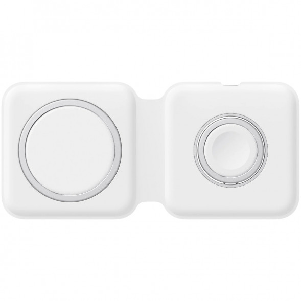 Двойное зарядное устройство Apple MagSafe Duo Charger MHXF3AM/A, белый в Великом Новгороде