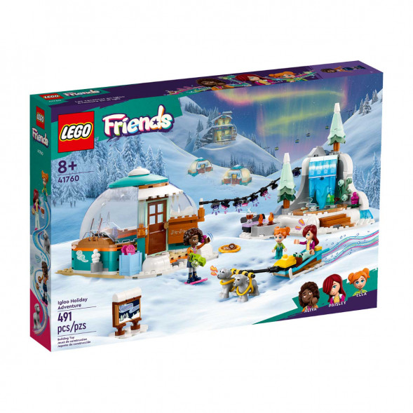 Конструктор LEGO Friends 41760 Праздничное приключение в иглу в Великом Новгороде