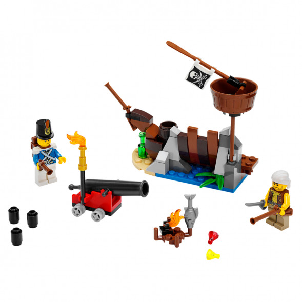 Конструктор LEGO Pirates 70409 Защита обломков корабля в Великом Новгороде