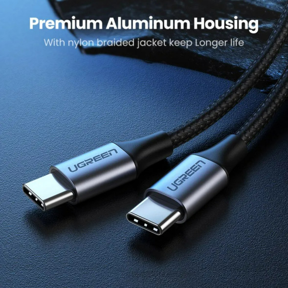 Кабель USB Type-C/Type-C Ugreen 60W, 1 м в Великом Новгороде