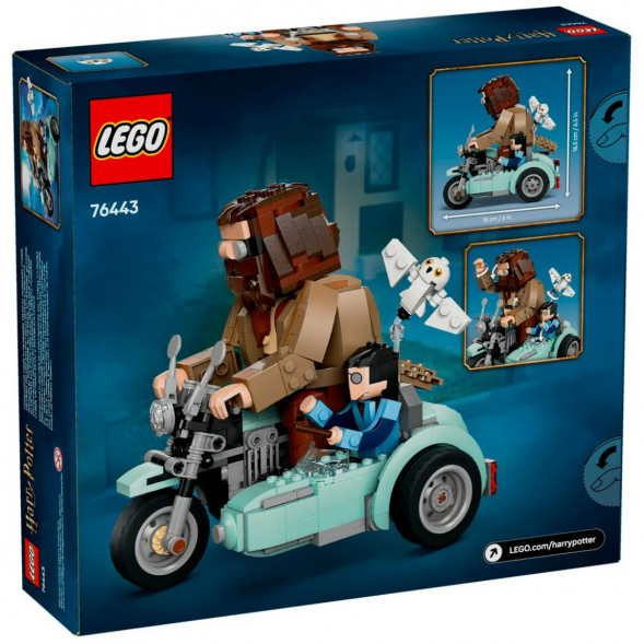Конструктор LEGO Harry Potter 76443 Поездка Хагрида и Гарри на мотоцикле в Великом Новгороде