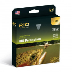Леска RIO Elite Perception WF7F, Green/Camo/Gray