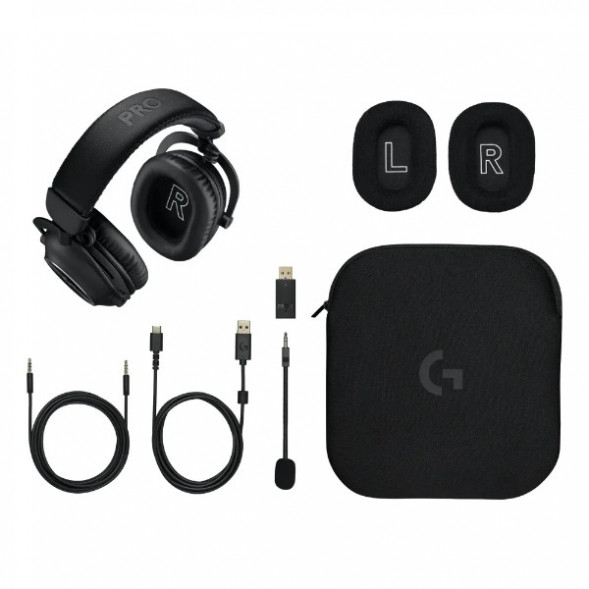 Игровая гарнитура Logitech G PRO X 2 LIGHTSPEED, черная в Великом Новгороде