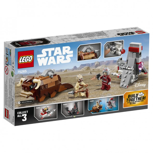 Конструктор LEGO Star Wars 75265 Микрофайтеры Скайхоппер T-16 против Банты в Великом Новгороде