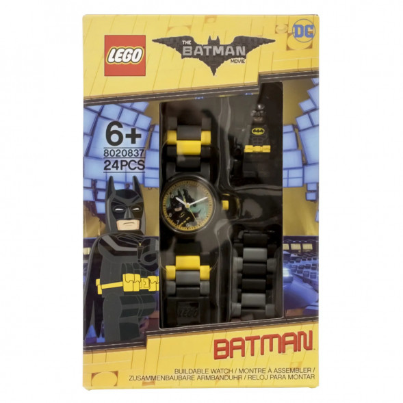 Часы LEGO Super Heroes 8020837 Бэтмен с минифигуркой в Великом Новгороде
