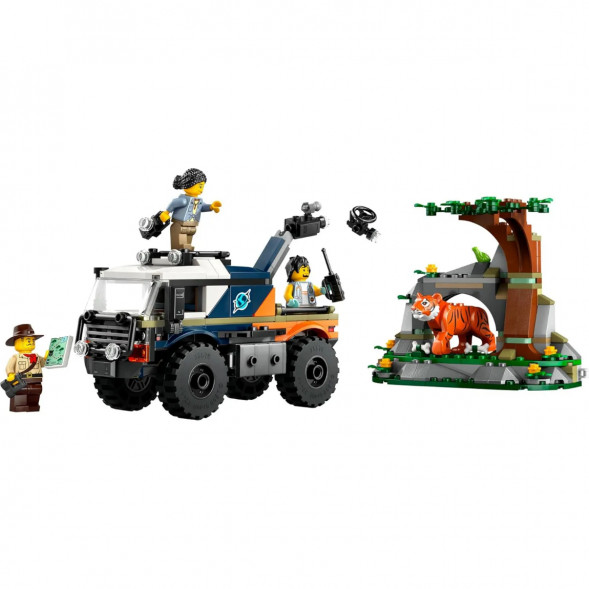 Конструктор LEGO City 60426 Внедорожный грузовик Исследователь джунглей в Великом Новгороде