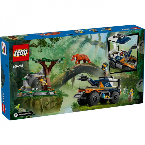 Конструктор LEGO City 60426 Внедорожный грузовик Исследователь джунглей в Великом Новгороде