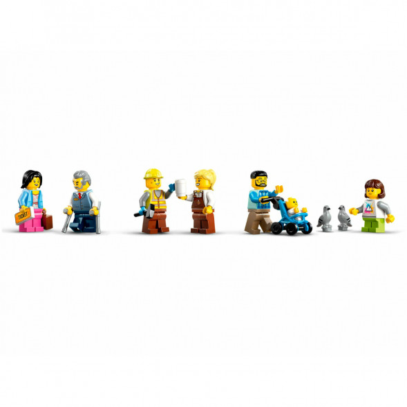 Конструктор LEGO City 60469 Центральный железнодорожный вокзал в Великом Новгороде
