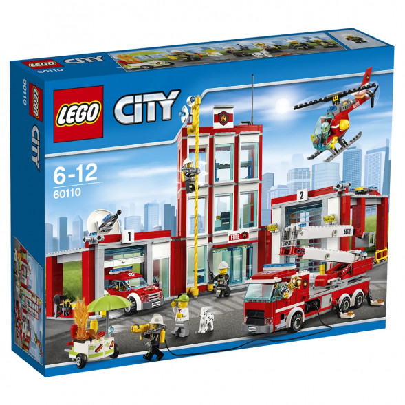 Конструктор LEGO City 60110 Пожарная часть в Великом Новгороде