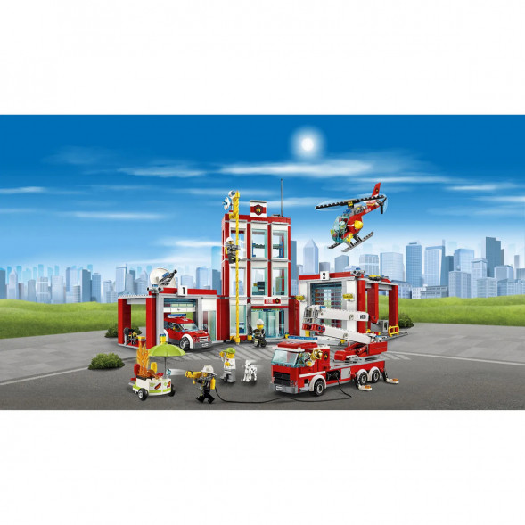 Конструктор LEGO City 60110 Пожарная часть в Великом Новгороде