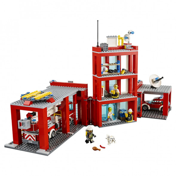 Конструктор LEGO City 60110 Пожарная часть в Великом Новгороде