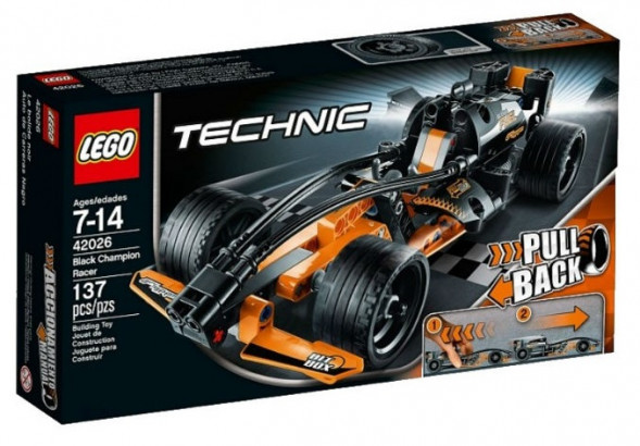 Конструктор LEGO Technic 42026 Чёрный гоночный автомобиль в Великом Новгороде