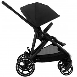 Детская коляска Cybex Gazelle S BLK Moon Black с корзиной и дождевиком